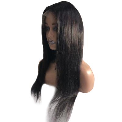 China Straight Lace Front Wig New Arrivals Pre Virgin Human Hair Wigs 360 Straight Malaysian Virgin Hair Wig Plucks Lace Hair RUBE for sale