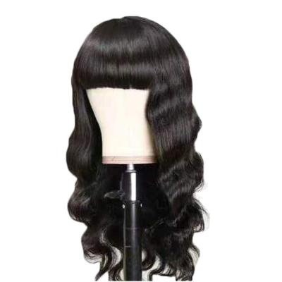 China Raw Body Wave Indian Hair Extension Vendors Machine Made Body Wave Wigs Free Sample Shedding No No Tangle RUBE Hair for sale