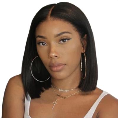 China 4x4 Closure 4x4 Items Silky Straight Wave Shorts Peruvian Bob Wigs Virgin Hair Free Ship Wig 100% Straight Bob Hair RUBE for sale