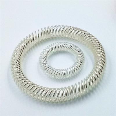 China Spiral Manufacturers Stainless Steel Custom Pan-Grip Sealed Energy Storage Springs Beveled Radial Springs Sealed Seal Springs for sale