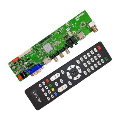 China Full HD V56 TV analog universal hotel tv/monitor CND head board with TV AV HD-MI USB for sale