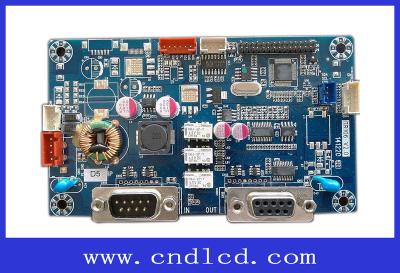 China Security Monitor Subway Monitor Controller Driver Main Mother Board With Loop Out VGA DB9 Needle Vertical for sale