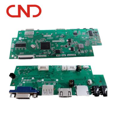 China projector board 30pin TTL  LCD display projector screen board with USB+VGA for sale