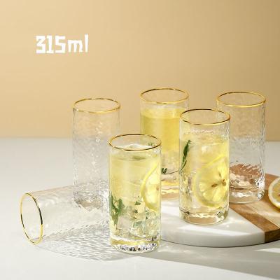 China Customized 315ml stemless wine glass transparent high quality unbreakable for sale