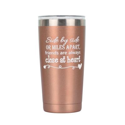 China Sustainable Double Wall Stainless Steel Water Bottle 304 Stainless Steel Vacuum Cups Insulated Thermal Mug for sale