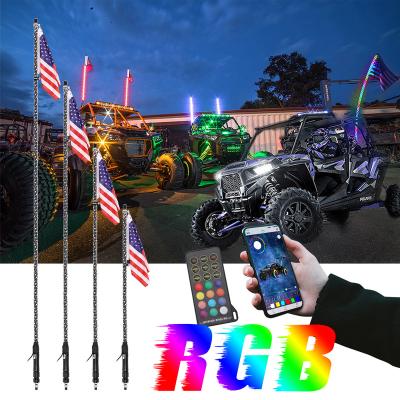 China UTV UTV ATV Antena Led RGB Chasing Car Antenas Led Para RZR for sale