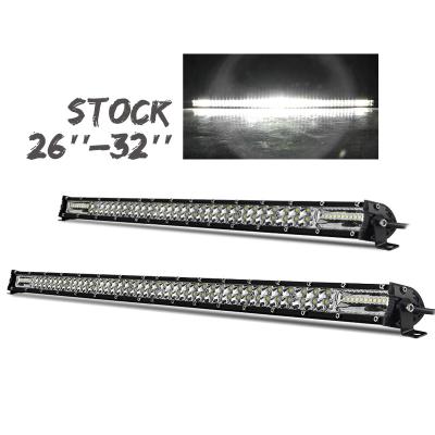 China Die Casting Aluminum Alloy High Power 32 Inch Slim Double Row Offroad LED Light Bar for sale