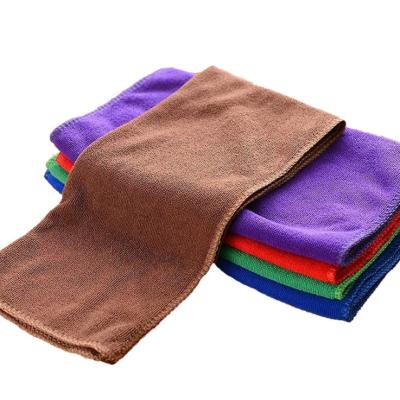 China Universal Automobile Scrubbing Pad Microfiber Car Cleaning Towel Coral Fleece for sale