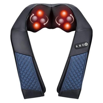 China Body Vibrator Infrared Electronic Neck Massager Neck Support Travel Soft Massage Pillow Accept OEM/ODM for sale