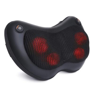 China Factory NECK Leg Foot Muscle Pain Relief Relaxation Massager Back Pillow Directly With Heat Deep Tissue Kneading Massager for sale