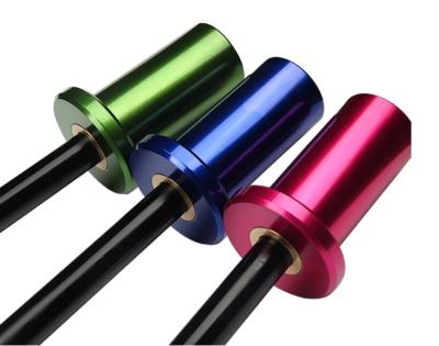 China Colorful Aluminum Kids Barbell Weightlifting Bar Barbell for sale