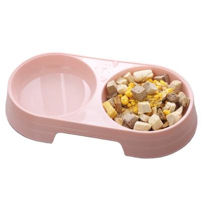 China New Fashion Dog Rose Design Special Widely Used Easy To Take Design PP Material Pet Bowl for sale