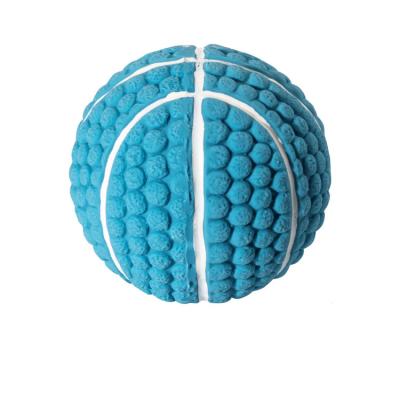 China Viable Eco-friendly Latex Pet Ball Toy Molar Teeth Cleaner Dog Toy for sale