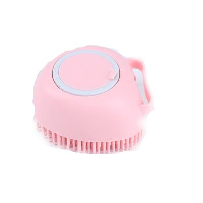 China Eco - Friendly Silicone Dog Bath Sweep Pet Bath Massage Cleaning Tool for sale