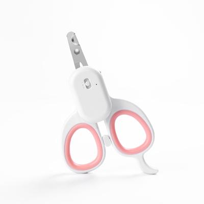 China Viable Hot Selling Tik-Tok Pet Nail Scissors Easy To Wash Comfortable Use Nail Scissors Dog Grooming for sale