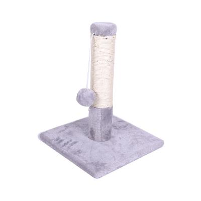 China Various Customized Viable Accessories Hot Sale Single Column Sisal Rope Scratching Resistant Cat Tree Customized for sale