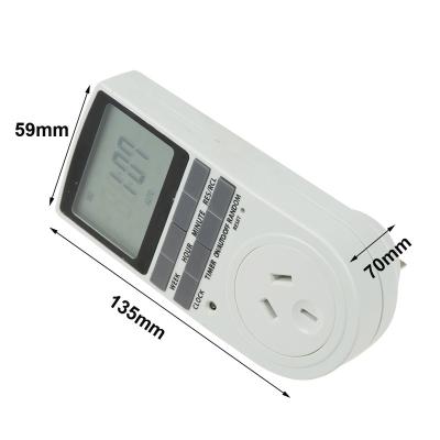 China 7 Days 24 Hours Programmable High Quality Australia Digital Time Switch Timer Switch For Greenhouse for sale