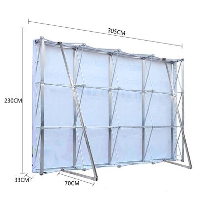 China D3216 Portable Easy Folding Folding Flower Wall Display Stand Wedding Decoration Flowerwall Backdrop Foldable Frame Portable for sale