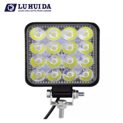 China 48W 16-LED Work Light Bar Lights Car ATV Fog Lamp Green 12V/24V LD-3030-48W for sale