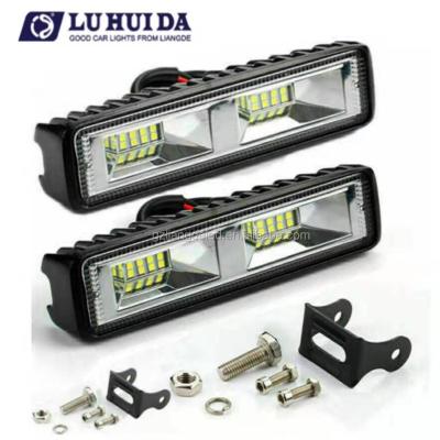 China hot sale 48W general purpose aluminum UTV ATV 6inch waterproof best price ip67 led headlight light bar for jeep for car 6-230 for sale