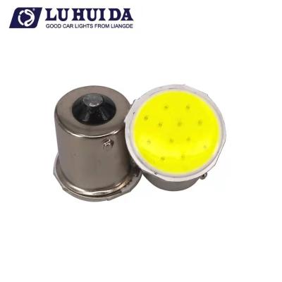 China Hot-wholesale 12v 1156 Turn Signal Light, White Led 1156 COB Chips 12V Ba15s COB Brake Light Bulbs For Car CJ5S (Mexico) for sale