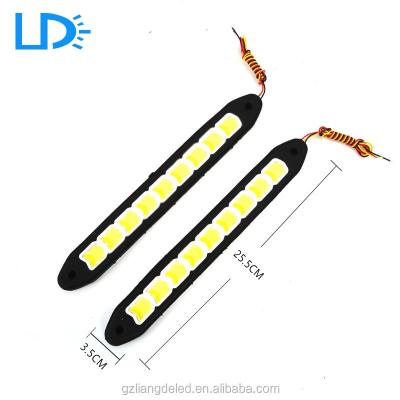 China Wholesale Flexible Light Daytime Running COB DRL LED Car Lamp External Lights For Car CHEROKEE (KL) for sale