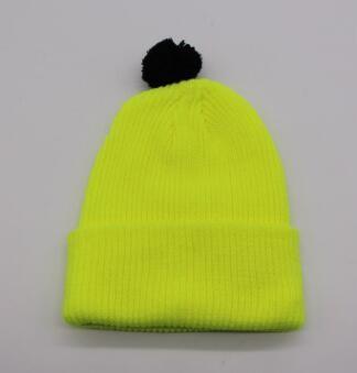 China Candy-colored hedging knit hat male and female baby fashion solid color warm cold hat curling hat wholesale for sale