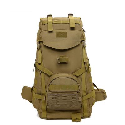 China Army 60L military tactical waterproof hiking backpack camping outdoor sports backpack travel climbing bag for sale