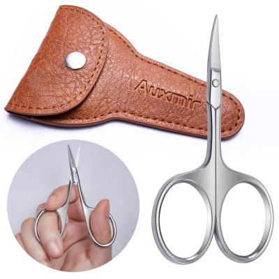 China Lightweight and Portable Curved Pointed Nail Scissors High Quality Cuticle Scissors Trimming Scissors from Auxmir for sale