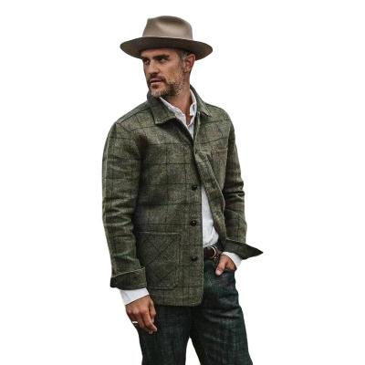 China Breathable Mens Casual Jacket Best Selling High-end Vintage Cotton Comfortable for Winter for sale