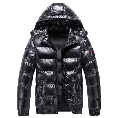 China Waterproof New Design Fashion  Puffer Jacket Men Winter Warm Thick Coats Custom Logo Quilted Winter jacket mens for sale