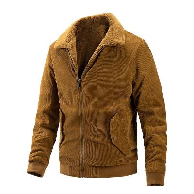 China Windproof Factory Wholesale Vintage Thick Plus Size Short Soft Fashion Men's  Parka Jacket for sale