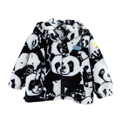 China Anti-wrinkle Boy Stylish Jacket Jacket  Panda Fashion Children's Wear warm clothes Cute Clothes for sale