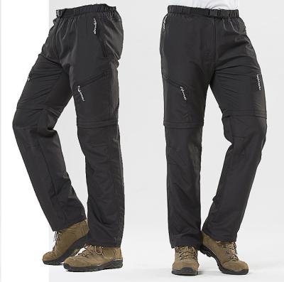 China Breathable High Quality Custom Outdoor Zip Pants Men Cargo Pants Casual Wear Outdoor Pants for sale