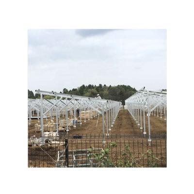 China Commercial Solar Farmland Rack System For Solar Panel for sale