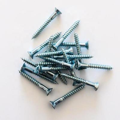 China Galvanized Pan Yellow Pozi Drive MDF Chipboard Screw Wood, Para madera chipboard screw tornillo for sale