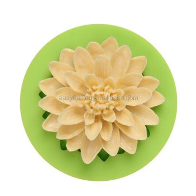 China Heat Sustainable Flower New Product Handmade Silicone Soap Mold Baking Mold for sale