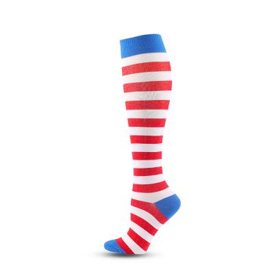 China High Quality Breathable Sports Cotton Woman And Man Funny Bicycle Sports Socks Compression Sports Socks for sale