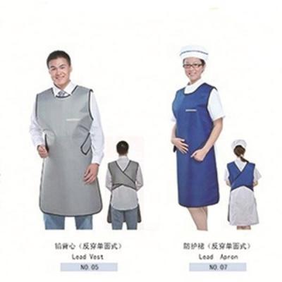 China Medical Lead Apron CE Certified 2019 Popular X Ray Radiation Anti X Ray Lead Apron for sale