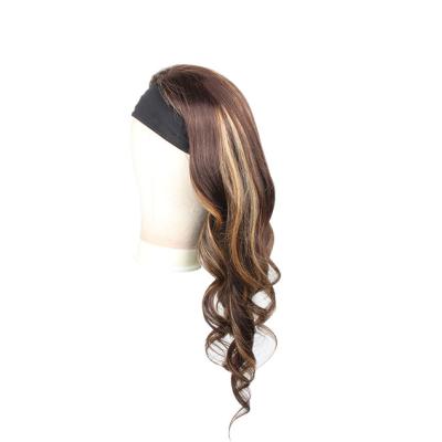 China Water Wave Wigs Malaysia Summer Color Natural Virgin Hair Straight Wigs With Headband For Sale Front Lace for sale