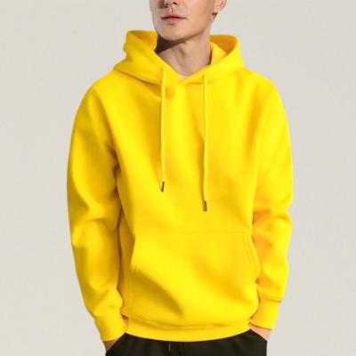 China New Fashion Anti-Wrinkle Men's Casual Loose Hooded Fleece Hoodies Autumn Winter Street Hoody Long Sleeve Custom Made for sale