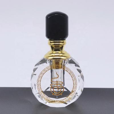 China Beautiful Design 3ml 5ml Crystal Body Oil Bottles Empty Essential Oil Attar Bottle Personal Care With Glass Stick for sale