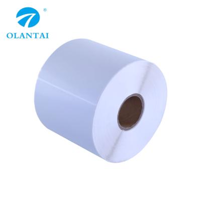 China OLANTAI factory direct thermal printer waterproof label 4*6 for thermal label printer for sale