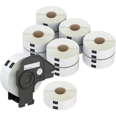 China Eco-Friendly Waterproof Direct Mail Thermal Label Printer Compostable DK Thermal Label Roll DK Postage Labels for sale