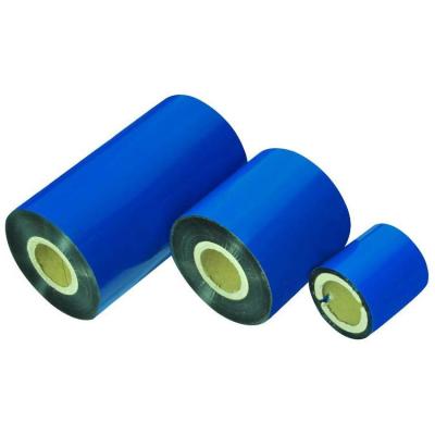 China Original high quality anti-static thermal transfer wax resin blue ribbon for printer for sale