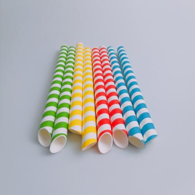 China OLANTAI disposable boba tea paper hot sale biodegradable straw for sale