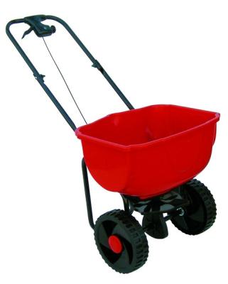 China China Two Wheel Handmade Durable Operate Seed Fertilizer Spreader for sale