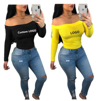 China 2022 New Arrivals Sustainable Fashionable Custom Plus Size Womens Ladies Tops T Shirt Tops For Women for sale