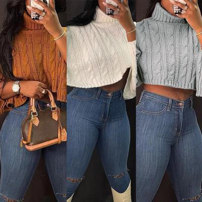 China 2022 New Arrival Solid Color Breathable Shawl Crop Tops Sweaters Women Tops Tops for sale