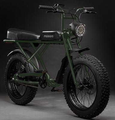 China 2021 Aluminum Alloy Retro Vintage Mountain City Delivery Electrica e Bicicleta Scooter Man Electric Bike Fast Stealth Fat Tire for sale